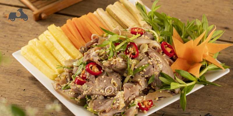 Thịt dê săn chắc, hương vị đậm đà khó quên