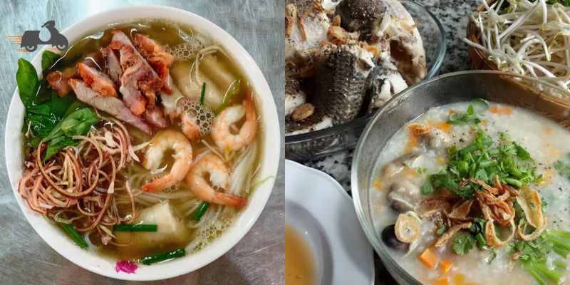 Bún nước lèo và cháo cá lóc chỉ có ở Cần Thơ mới chuẩn vị
