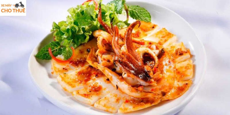 Thưởng thức món mực nướng muối ớt ngon tại Vũng Tàu