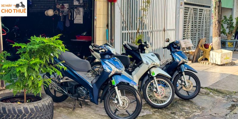 Anh Hoàng cung cấp dịch vụ cho thuê xe máy linh hoạt, nhanh chóng