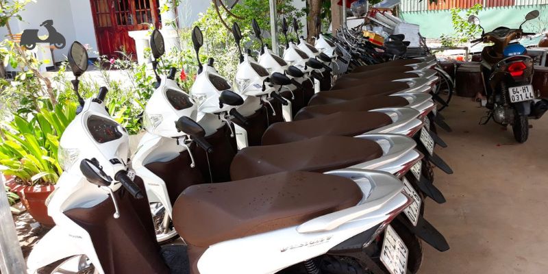 Chị Liên - Địa chỉ thuê xe máy Côn Đảo lâu năm, nhiệt tình