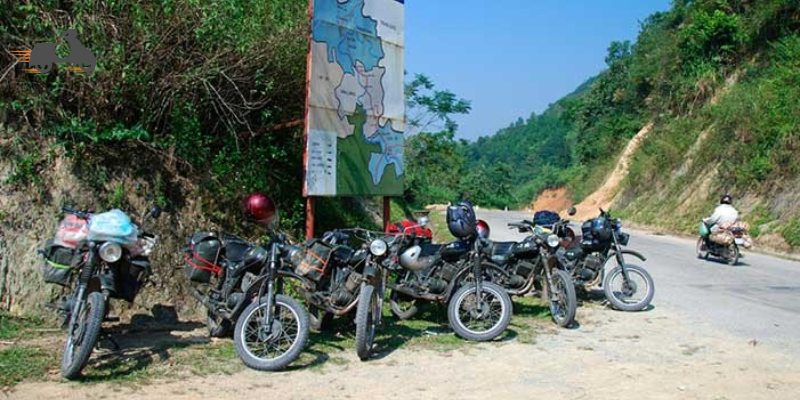 Thuê xe máy Lạng Sơn tại nhà xe của khách sạn Kim Sơn