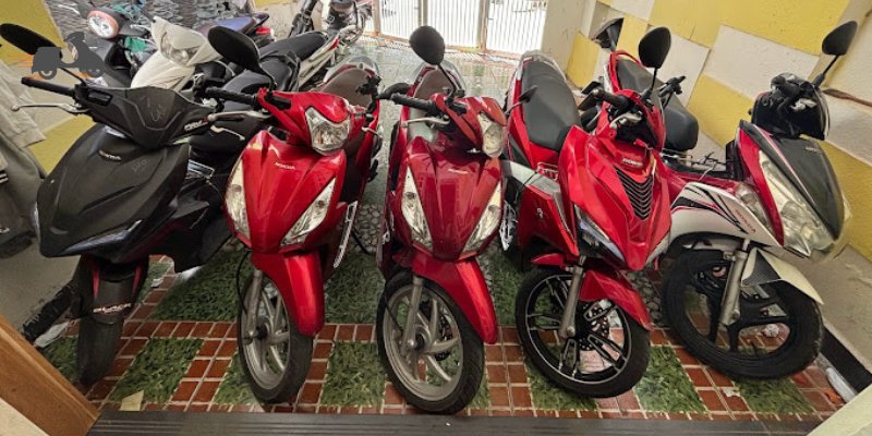 Cơ sở cho thuê xe máy Bồ Công Anh luôn bảo dưỡng xe trước khi giao