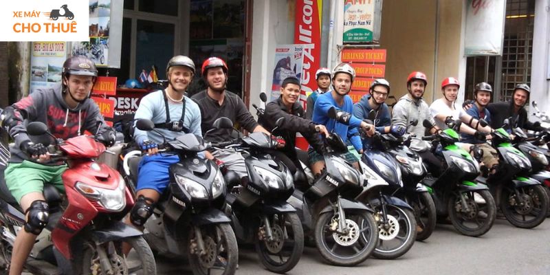 Thuê xe máy Liên Cường