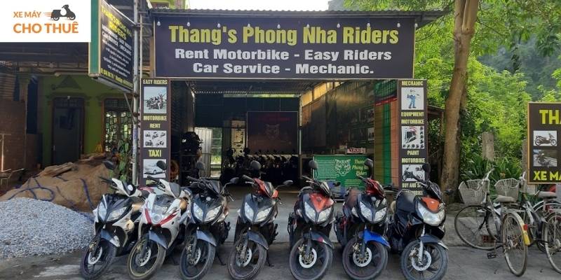 Thang’s Phong Nha Riders – nơi thuê xe máy Quảng Bình chất lượng, phục vụ tận tâm