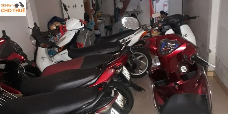 Thánh Phát một điểm cho thuê xe máy trên đường Nguyễn Thái Sơn