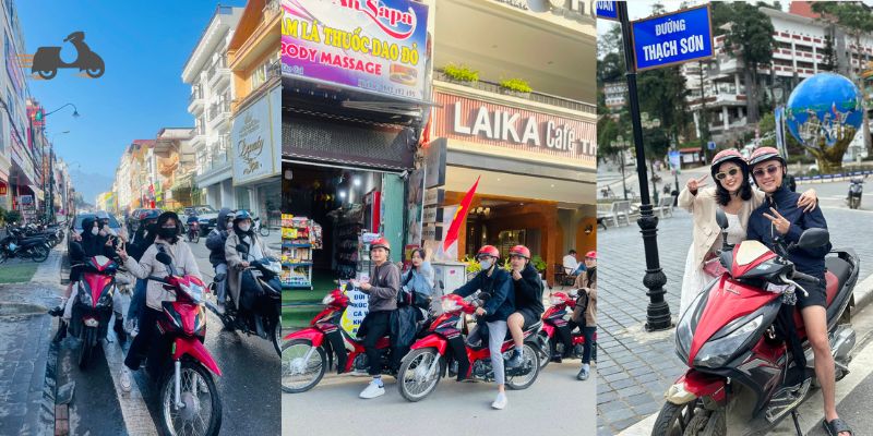 Thuê xe máy Sapa C90 đa dạng chủng loại