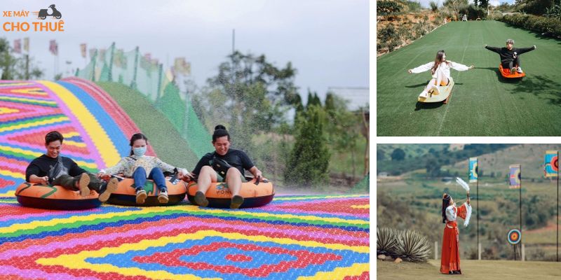 Trải nghiệm các trò chơi cảm giác mạnh tại Mongo Land Đà Lạt