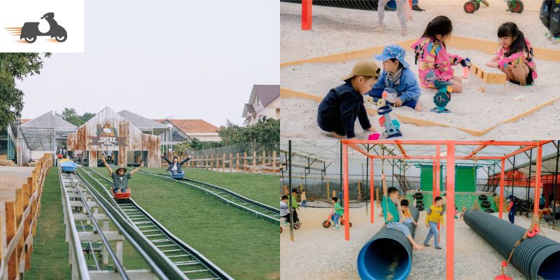 Một vài điểm vui chơi tại Chika Farm Đà Lạt
