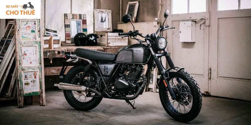 Mẫu xe cổ điển cho quý ông: Brixton BX125