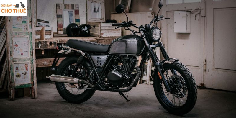 Brixton Classic BX150 – Mẫu xe máy đi phượt hoài cổ, phong cách