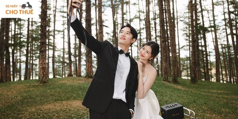Phim trường thiên nhiên tuyệt đẹp để ghi lại khoảnh khắc tình yêu