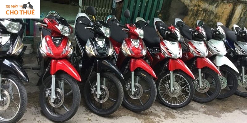 Xe máy cho thuê bị hỏng
